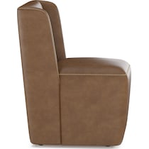 briggs light brown dining chair   