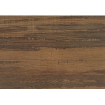 brigid dark brown black end table   