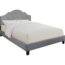brigid gray full bed   