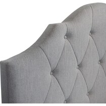 brigid gray full bed   