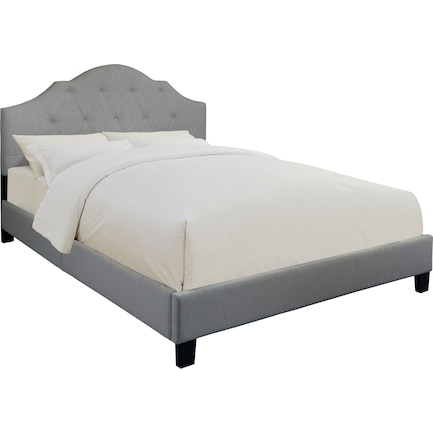 Brigid King Upholstered Bed - Gray