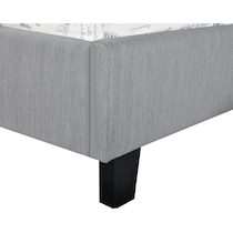 brigid gray twin bed   