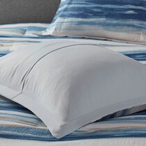brimsley blue king bedding set   
