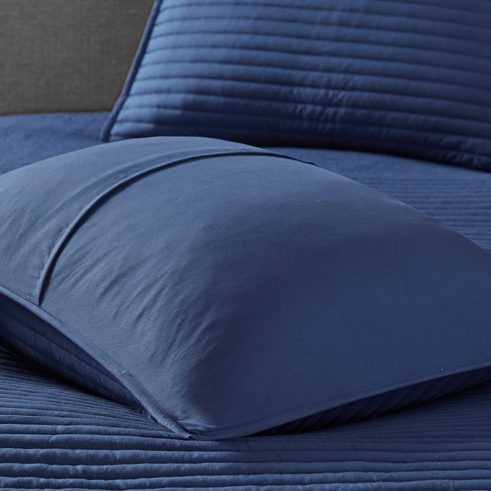 brimsley blue king bedding set   