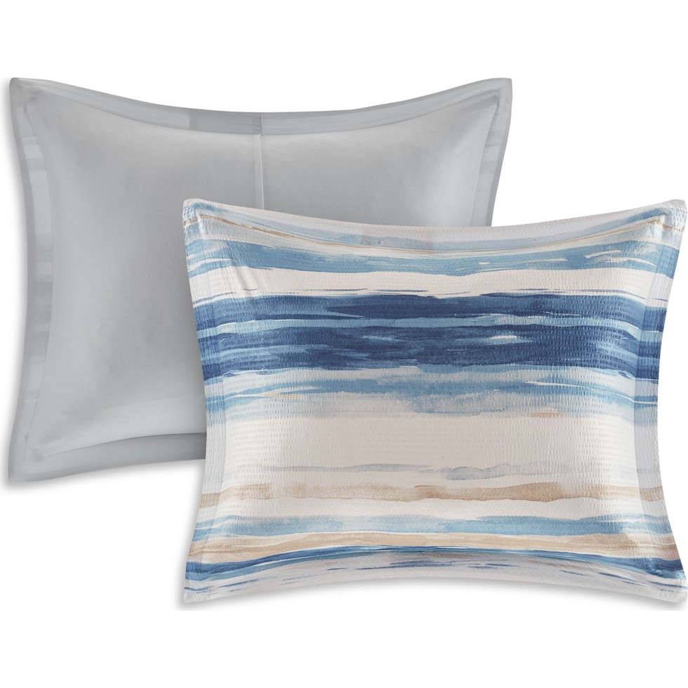 brimsley blue king bedding set   