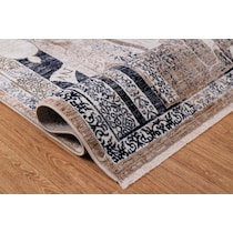 brinelli tan black area rug  x    