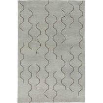 brio silver area rug  x    