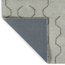 brio silver area rug  x    