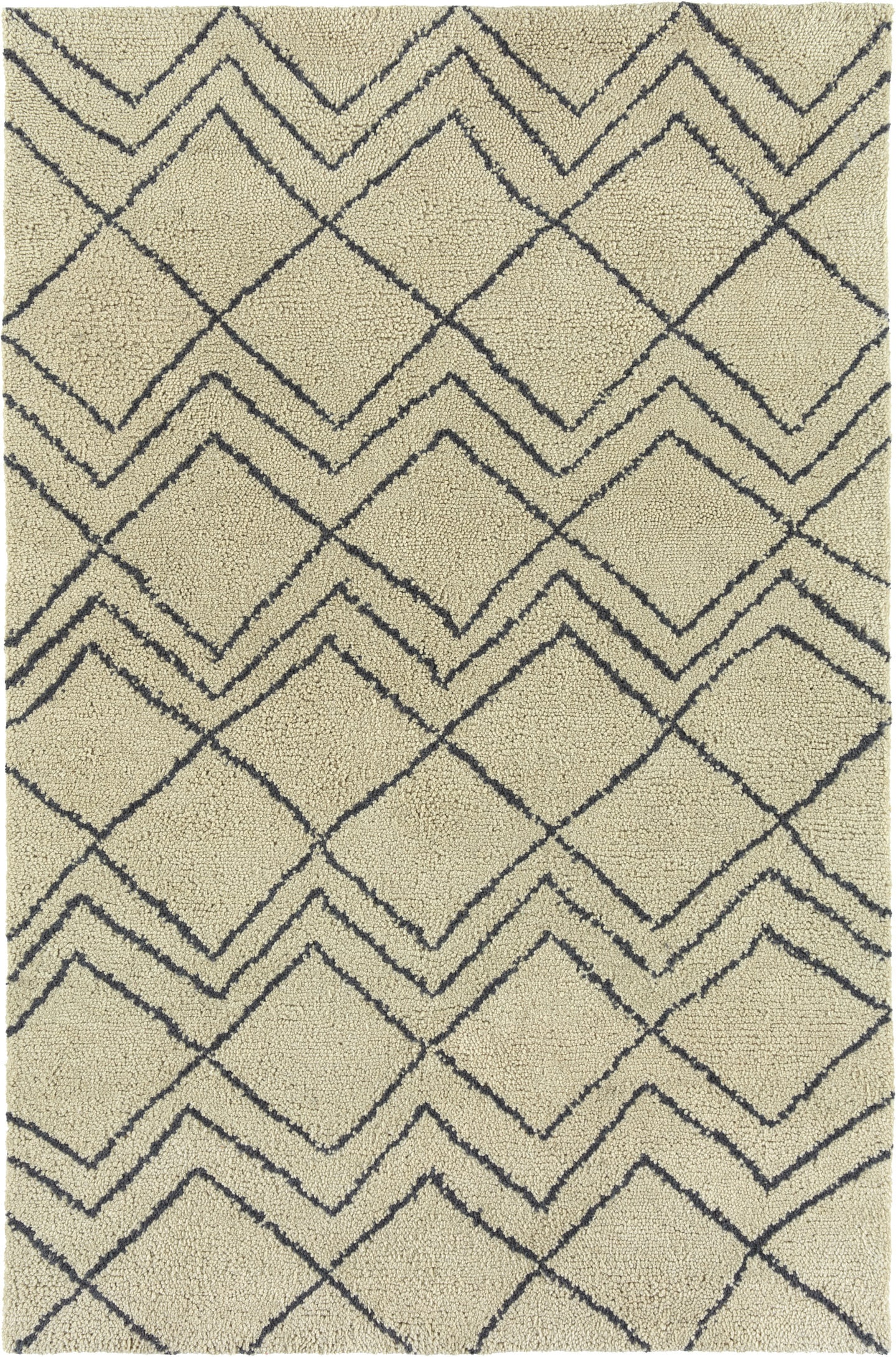 Brio Area Rug Ivory/Blue American Signature Furniture