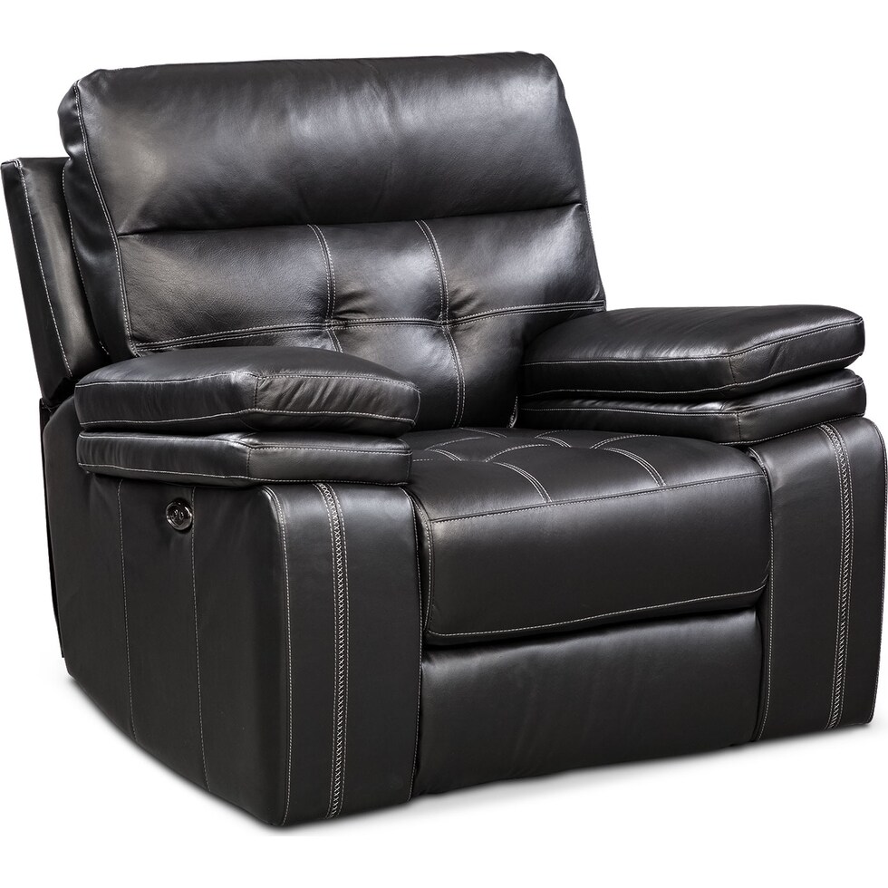 brisco black power black power glider recliner   