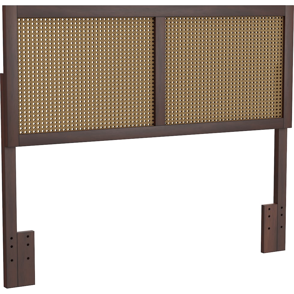 bristol dark brown full queen headboard   