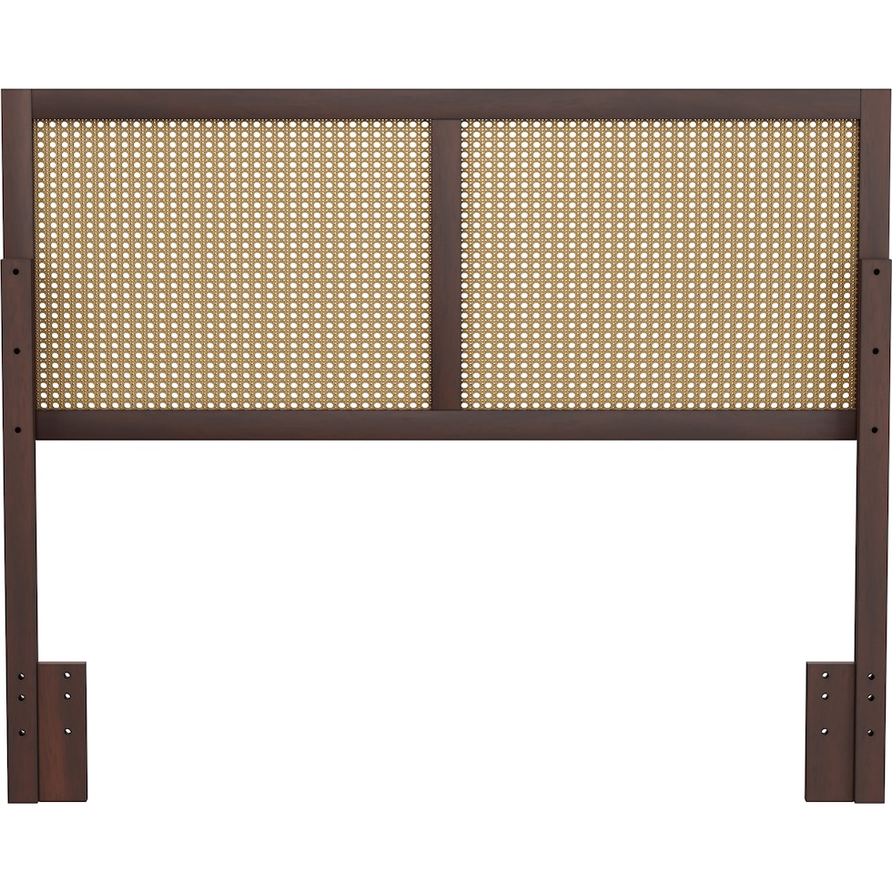 bristol dark brown full queen headboard   