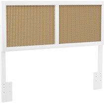 bristol white king bed   