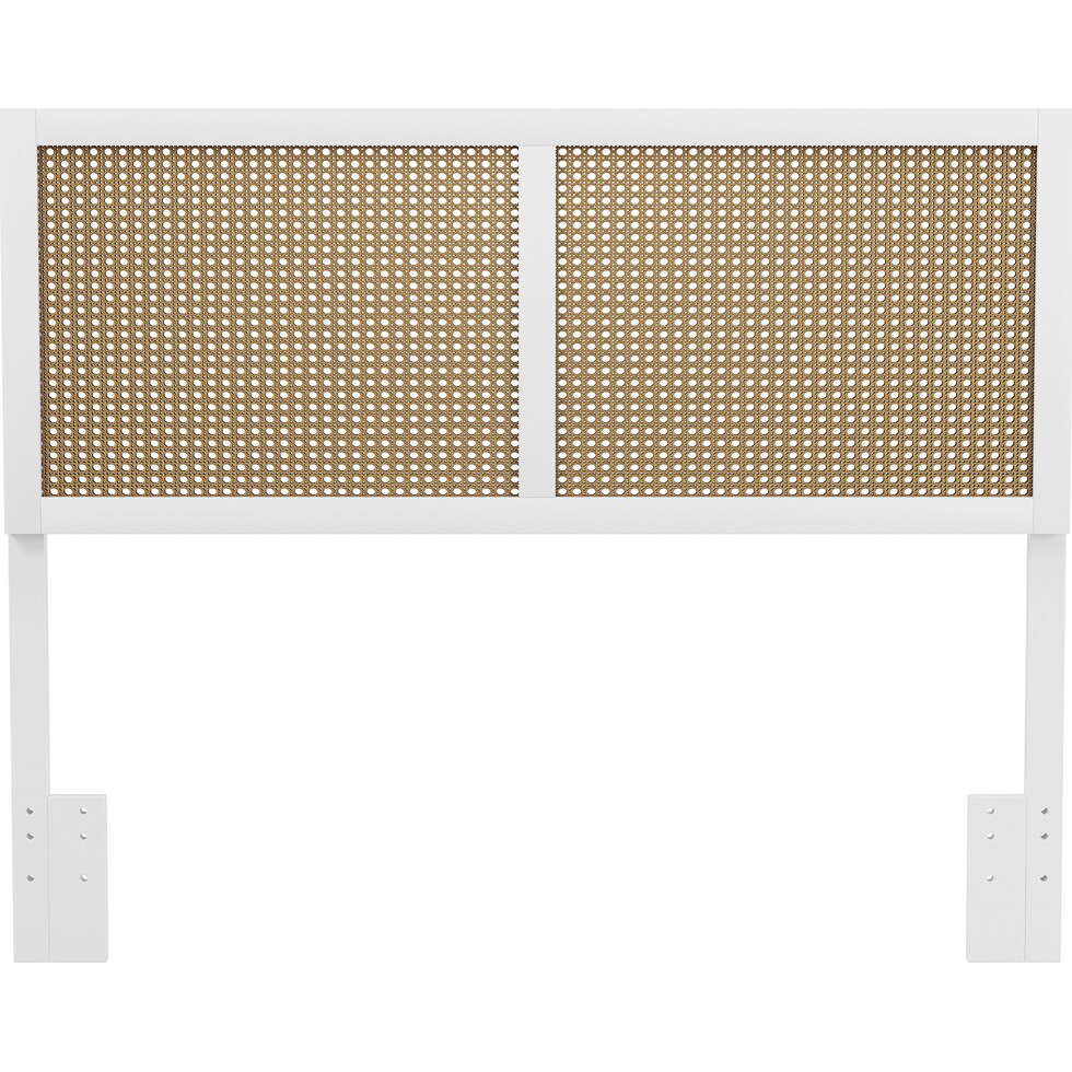 bristol white king bed   