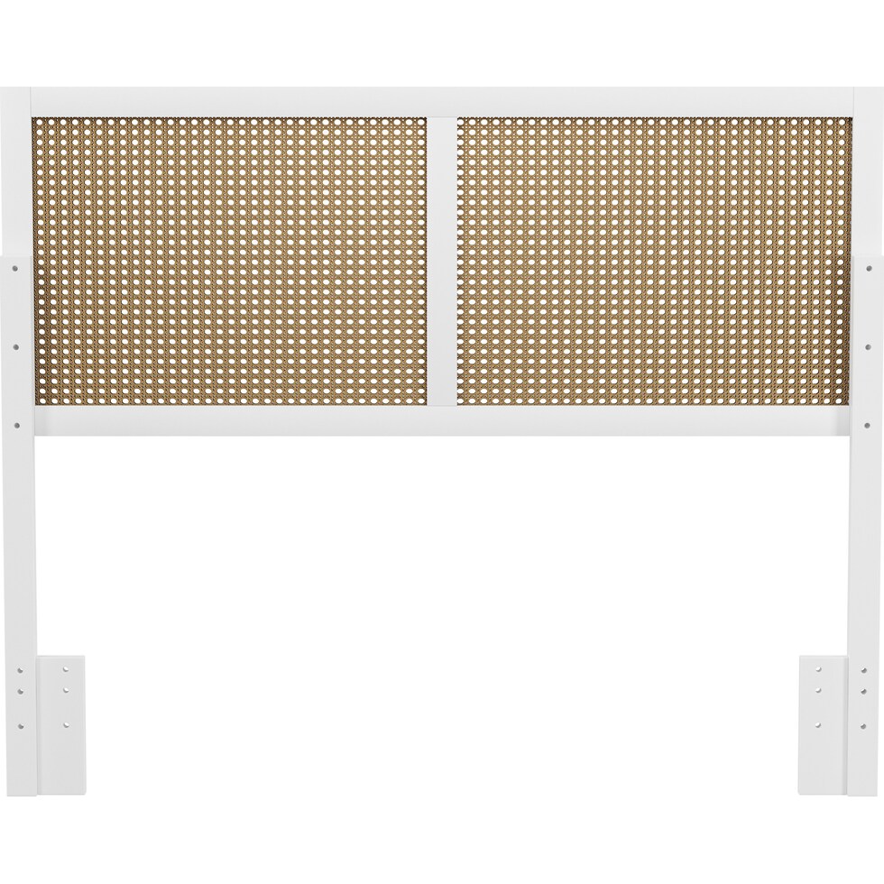 bristol white king bed   
