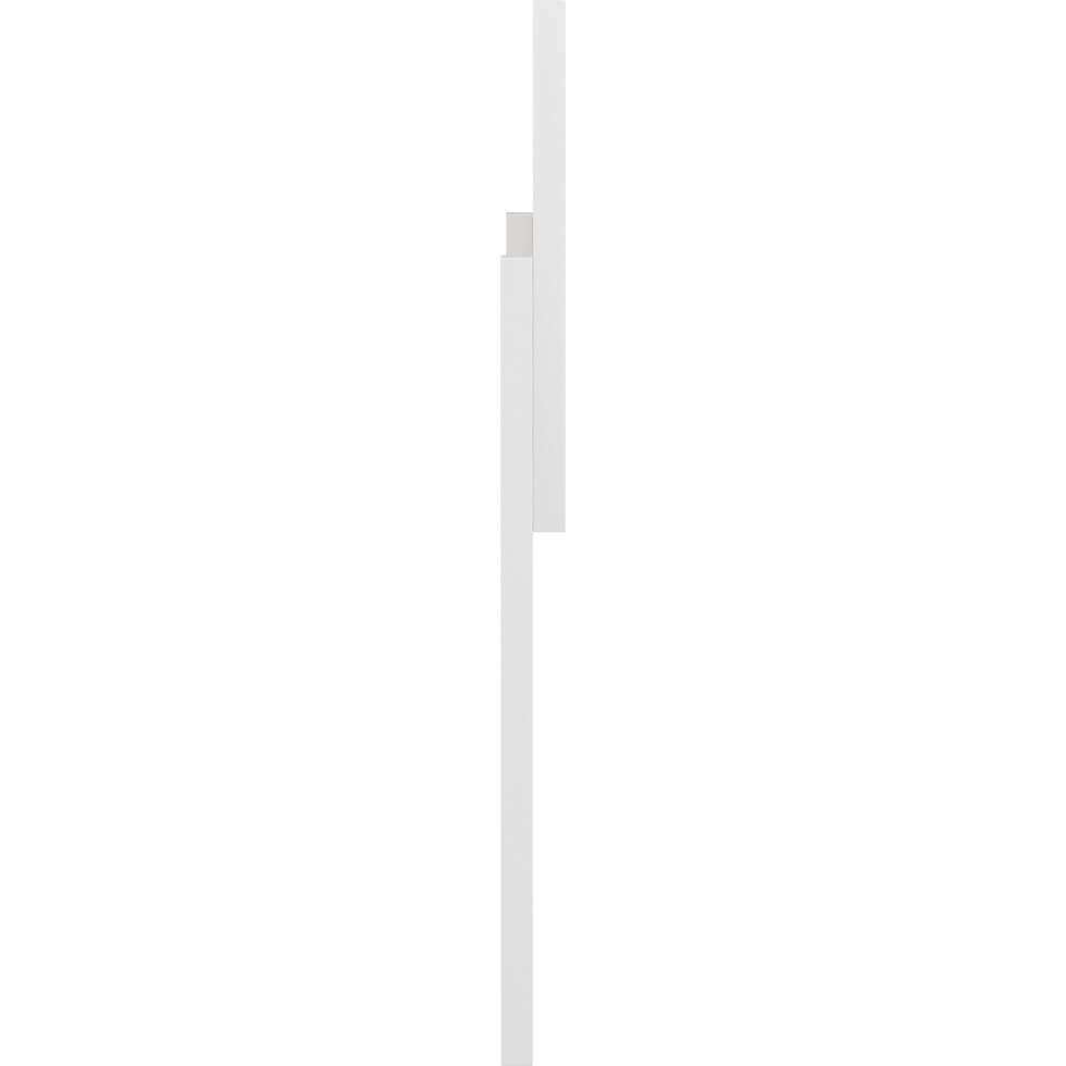 bristol white twin headboard   