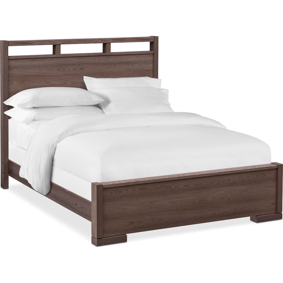 britto dark brown  pc queen bedroom   