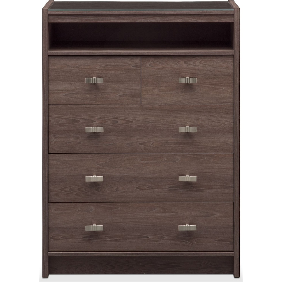 britto dark brown chest   