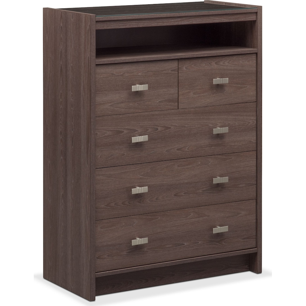 britto dark brown chest   