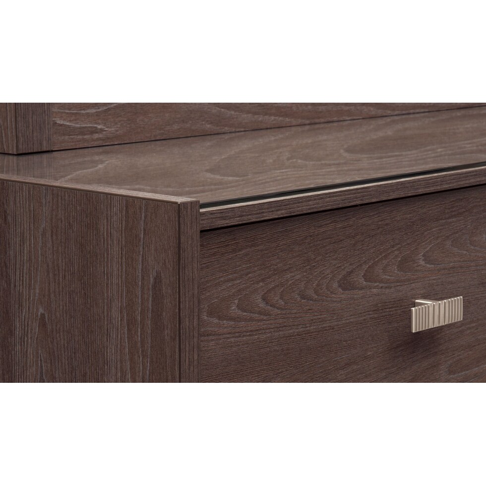 britto graystone dresser & mirror   