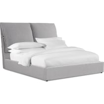 britton gray king bed   