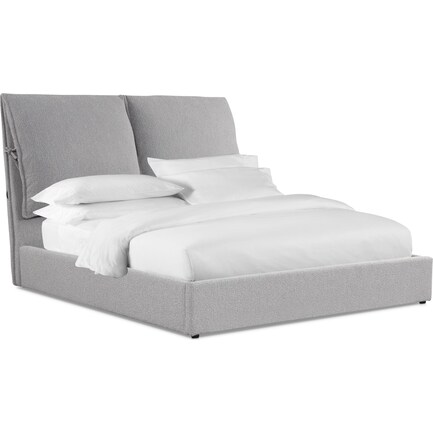 Britton Queen Bed - Fog