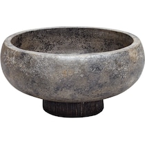brixton black decorative bowl   