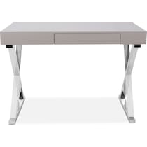 brixton gray desk   