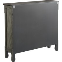 broderick gray console table   