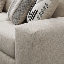 bromley neutral  pc sectional with right facing sofa   