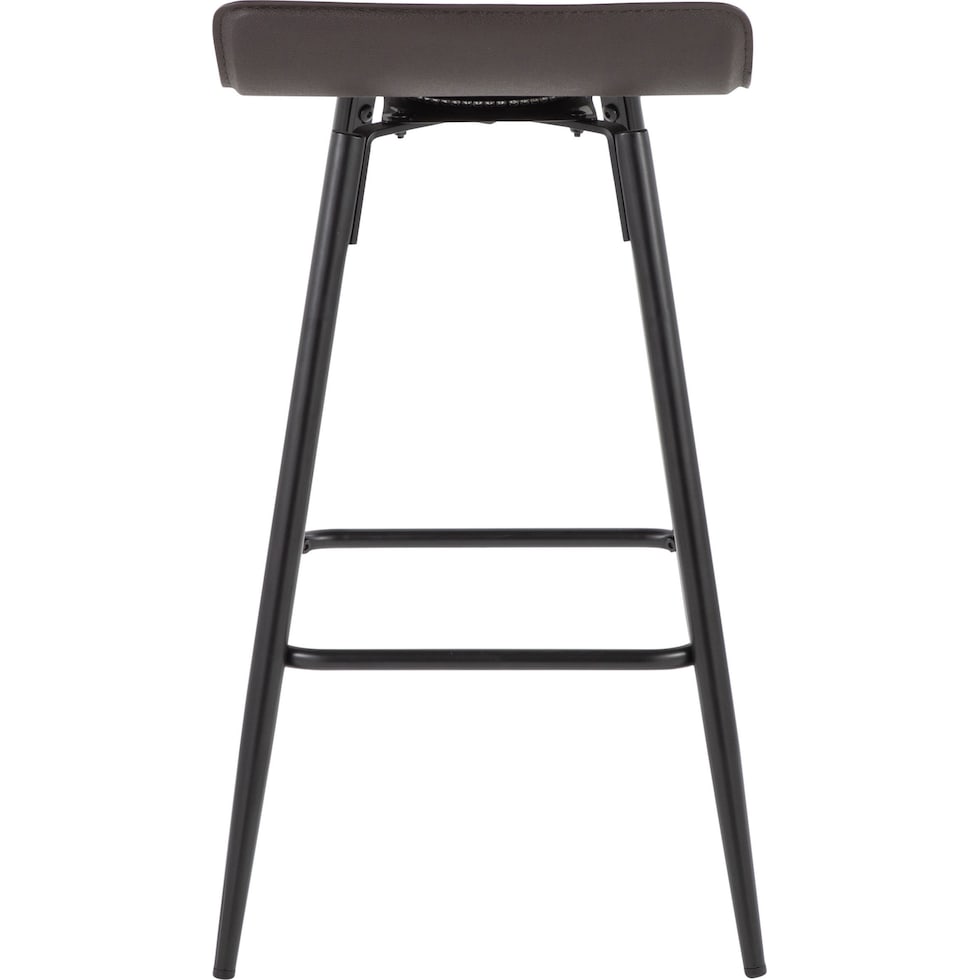 bronnie dark brown counter height stool   