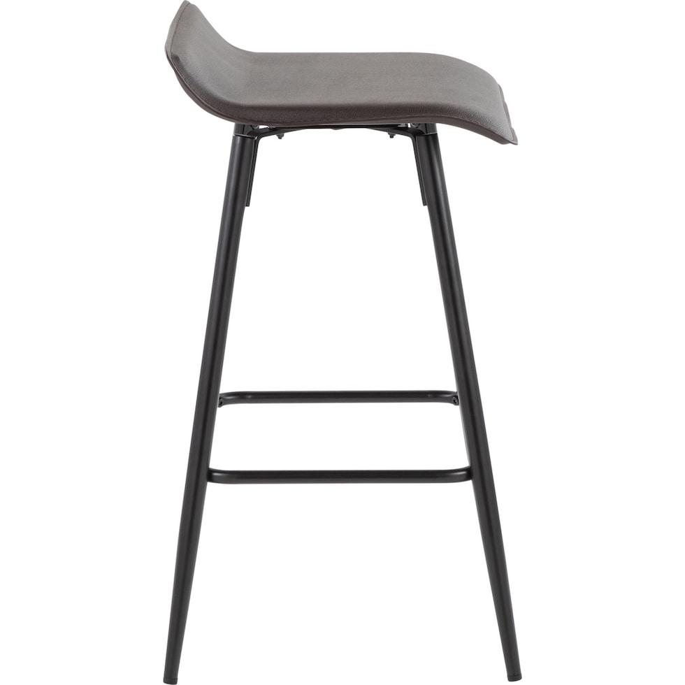 bronnie dark brown counter height stool   