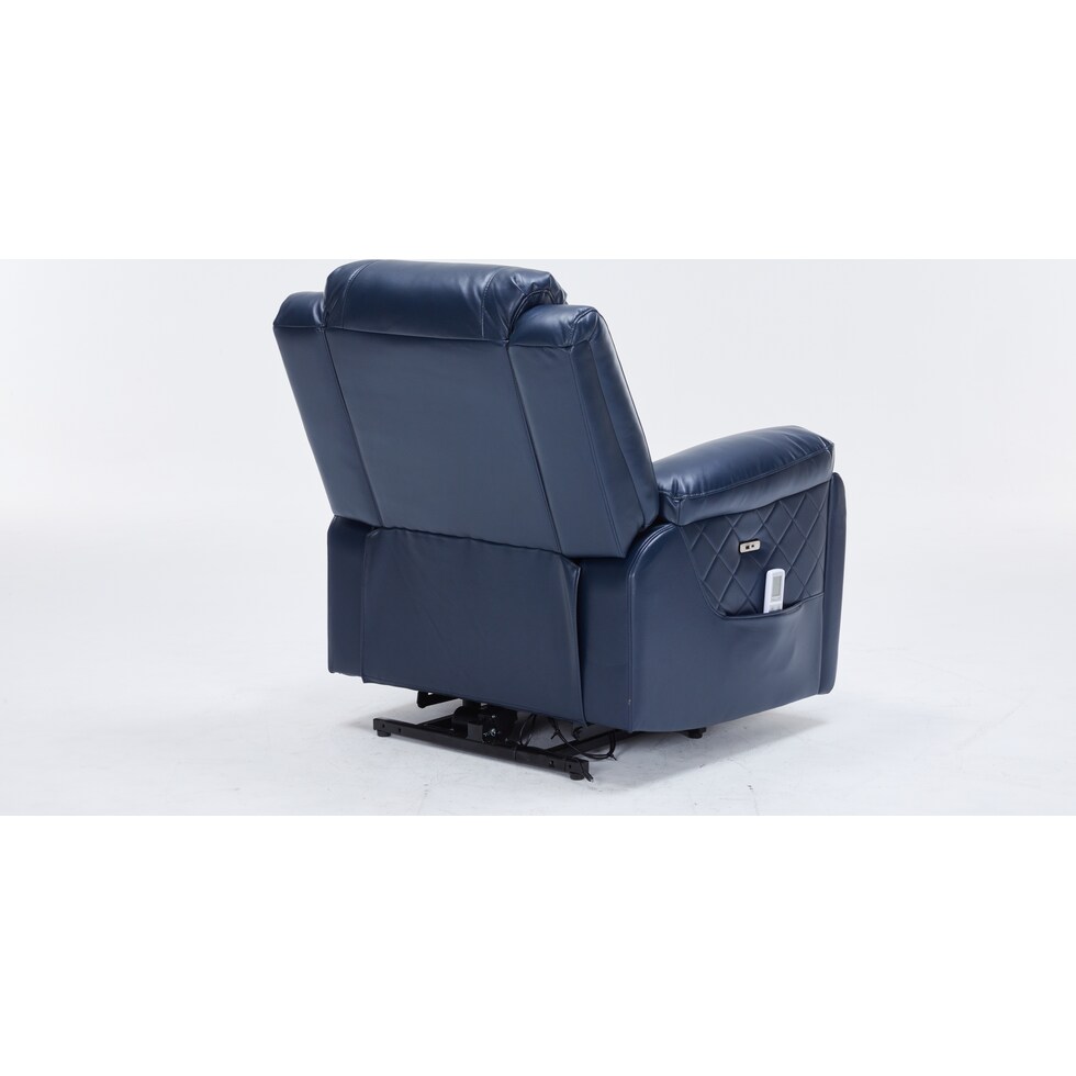 bronson blue lift chair   
