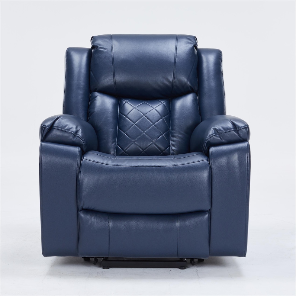 bronson blue lift chair   