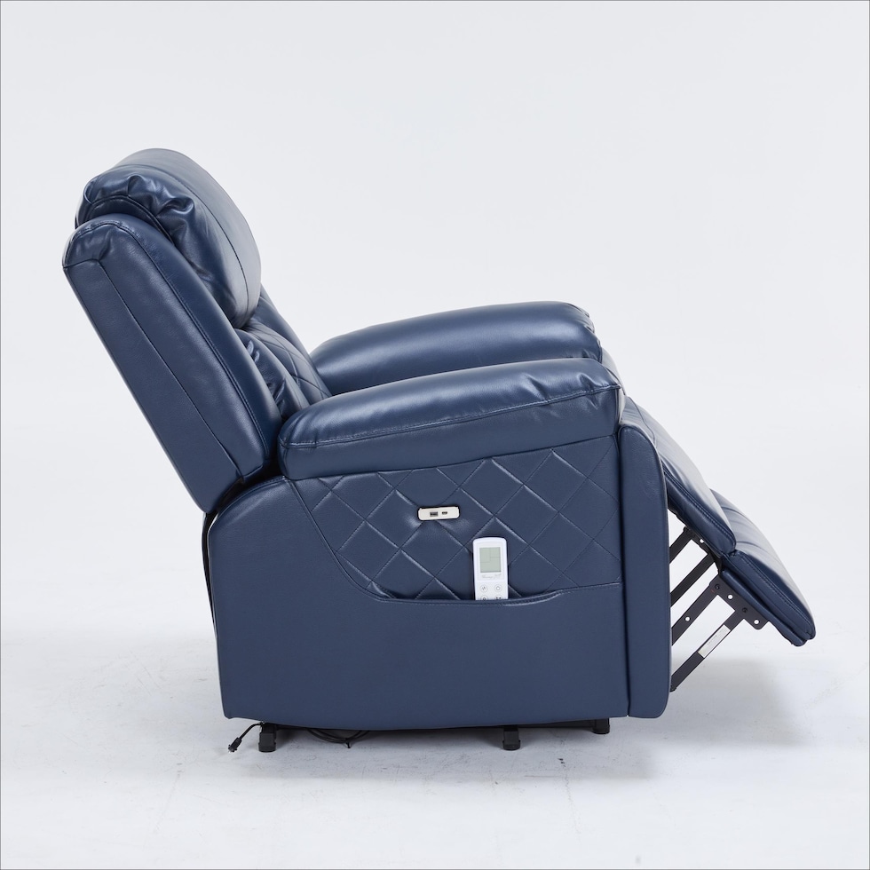 bronson blue lift chair   
