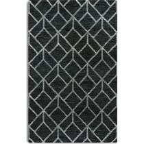 bronte black area rug  x    