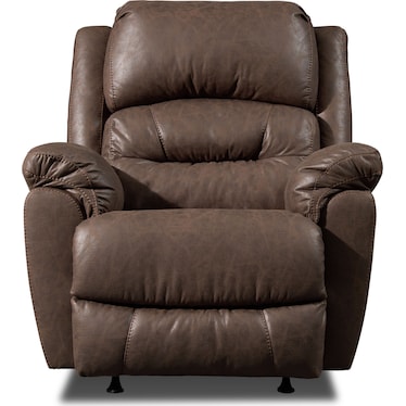 Bronx Manual Recliner - Brown