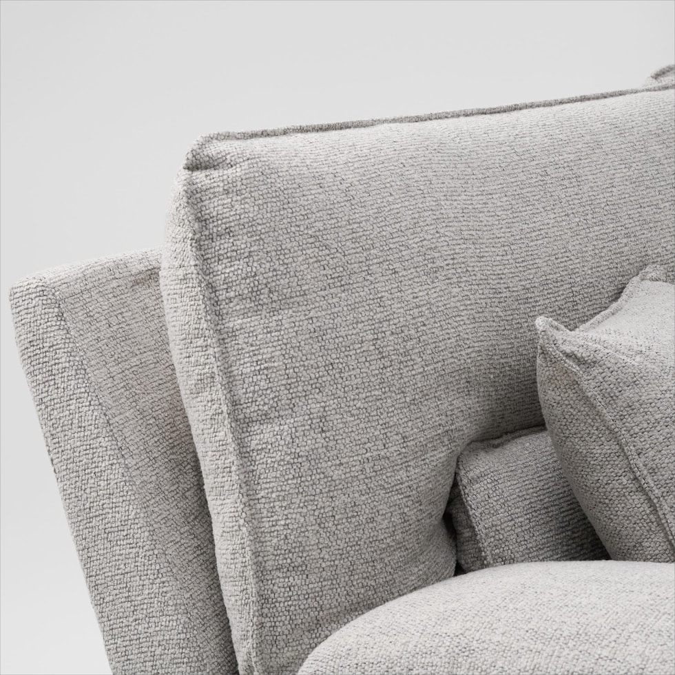 brookdale white recliner   