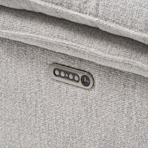 brookdale white sectional   