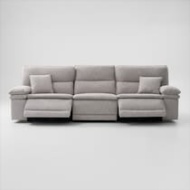 brookdale white sofa   