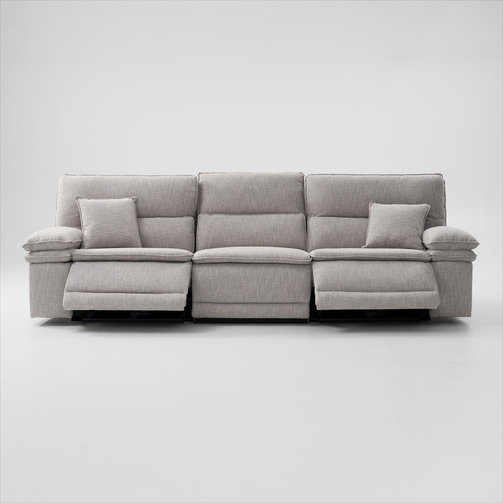 brookdale white sofa   