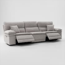 brookdale white sofa   