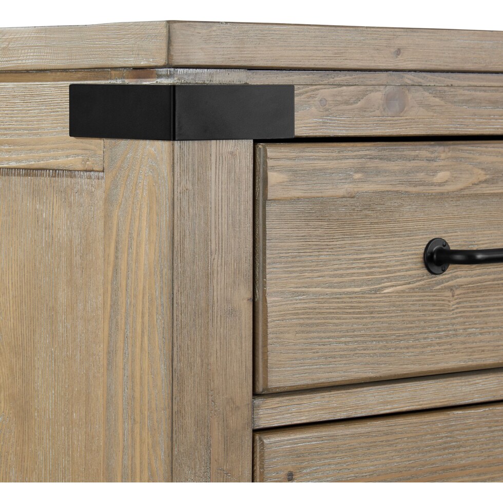 brooke harbor light brown door chest   