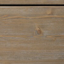 brooke harbor light brown dresser & mirror   