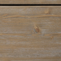 brooke harbor light brown dresser & mirror   