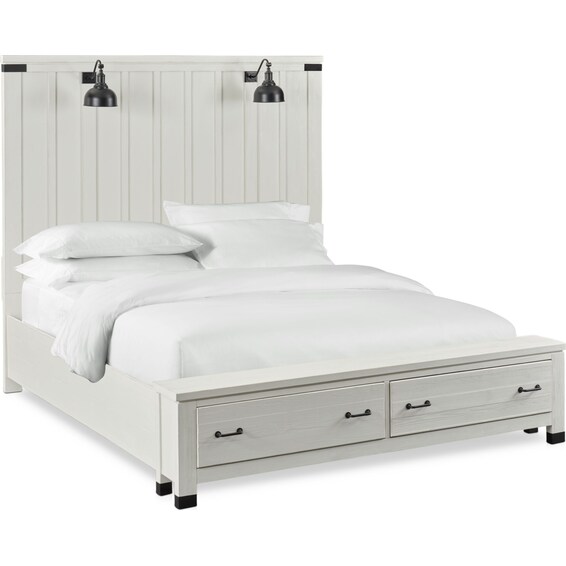 Brooke Harbor Storage Bed American Signature Furniture