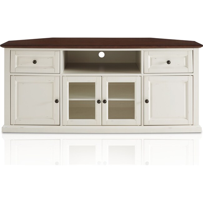Accent and Occasional Furniture - Brooke Corner TV Stand