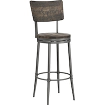 brookleigh gray bar stool   