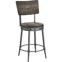 brookleigh gray counter height stool   