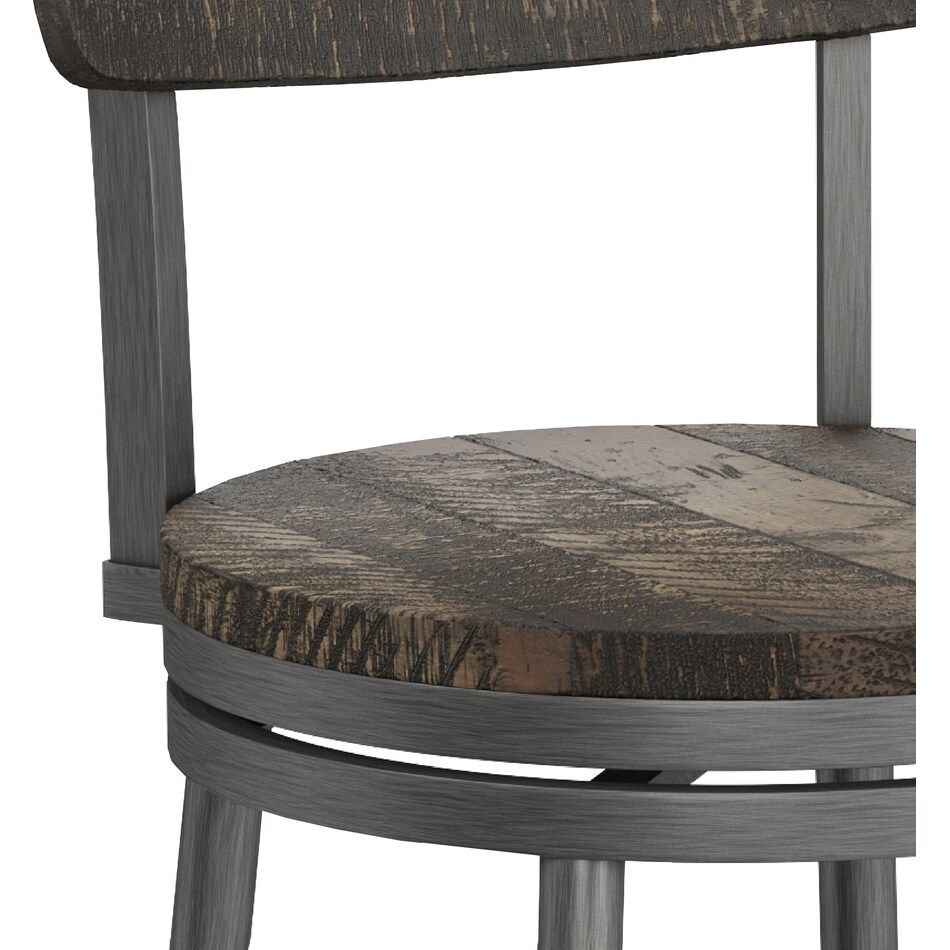 brookleigh gray counter height stool   